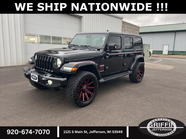 used 2022 Jeep Wrangler Unlimited car, priced at $38,971