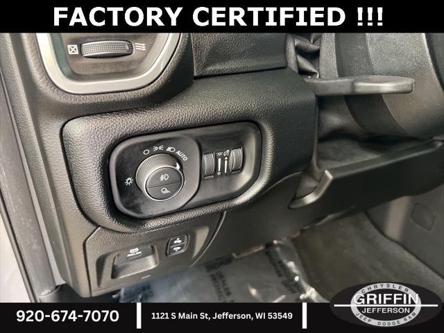 used 2021 Ram 1500 car, priced at $38,777