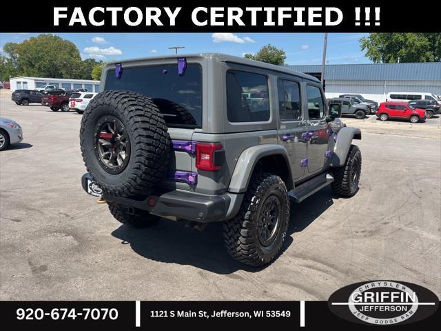 used 2021 Jeep Wrangler Unlimited car, priced at $53,352