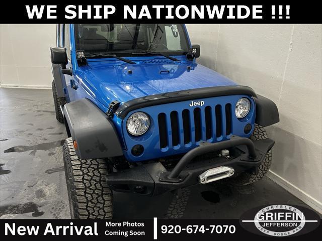 used 2015 Jeep Wrangler Unlimited car, priced at $21,209