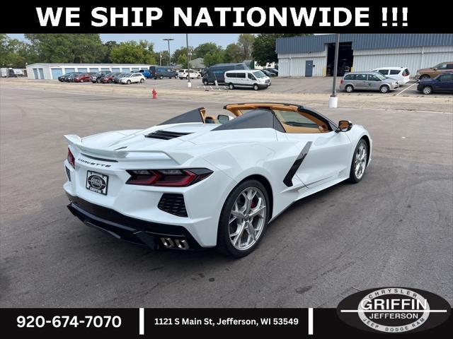 used 2022 Chevrolet Corvette car, priced at $81,730