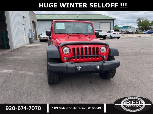 used 2018 Jeep Wrangler JK Unlimited car, priced at $24,997