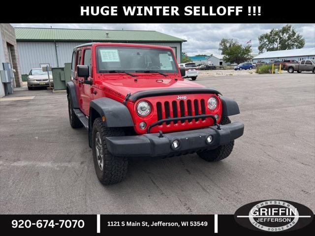 used 2018 Jeep Wrangler JK Unlimited car, priced at $24,997