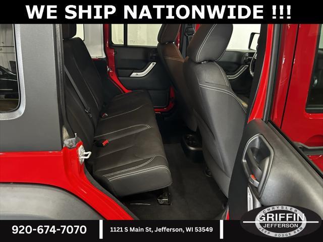 used 2018 Jeep Wrangler JK Unlimited car, priced at $29,988