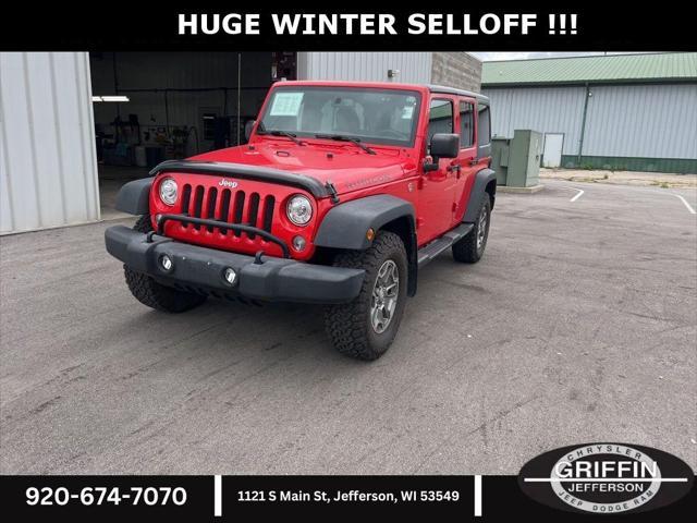 used 2018 Jeep Wrangler JK Unlimited car, priced at $24,997