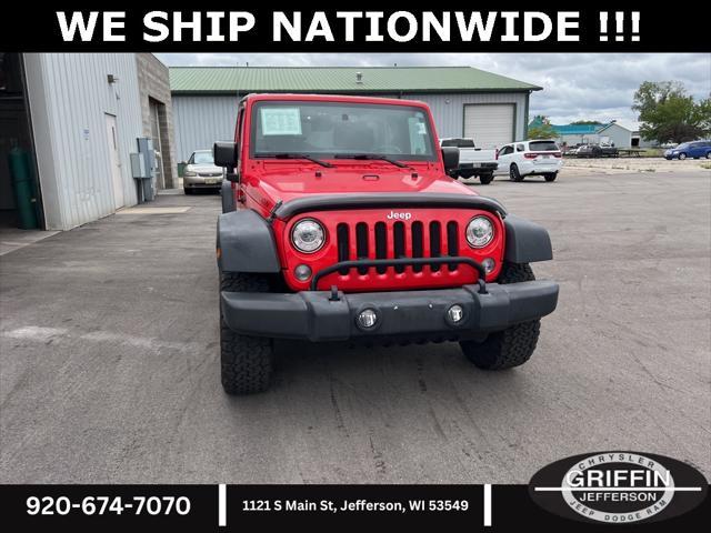 used 2018 Jeep Wrangler JK Unlimited car, priced at $29,857