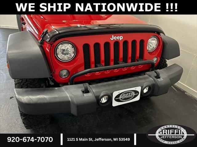 used 2018 Jeep Wrangler JK Unlimited car, priced at $29,988