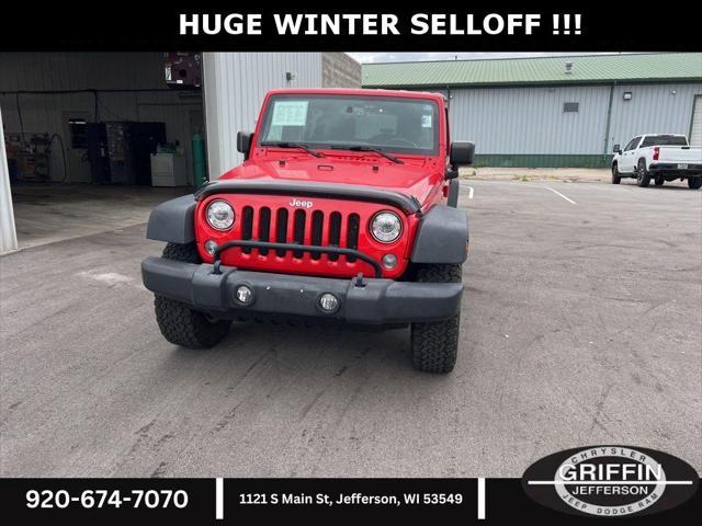 used 2018 Jeep Wrangler JK Unlimited car, priced at $24,997