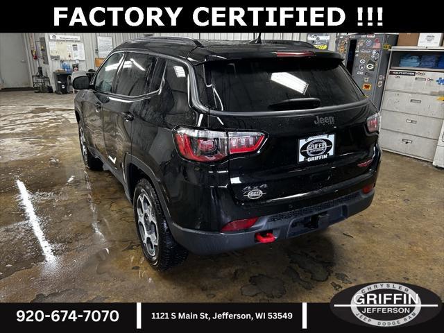 used 2022 Jeep Compass car, priced at $27,079