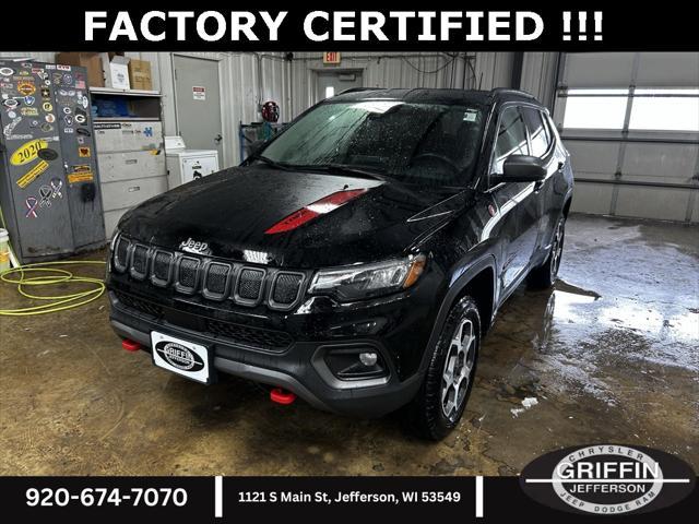 used 2022 Jeep Compass car, priced at $27,229