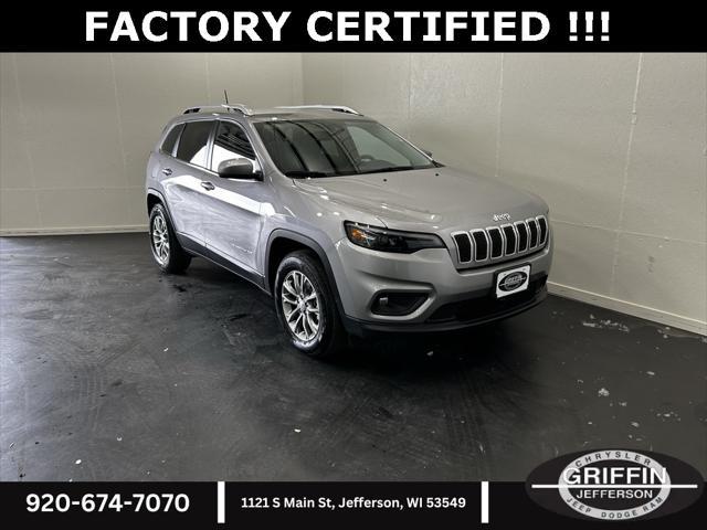 used 2021 Jeep Cherokee car, priced at $24,663