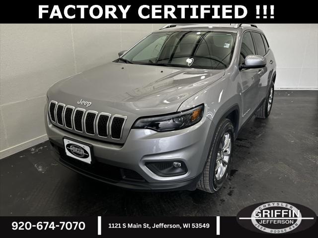 used 2021 Jeep Cherokee car, priced at $24,663