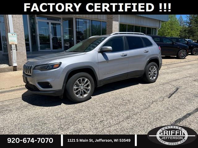 used 2021 Jeep Cherokee car, priced at $25,367