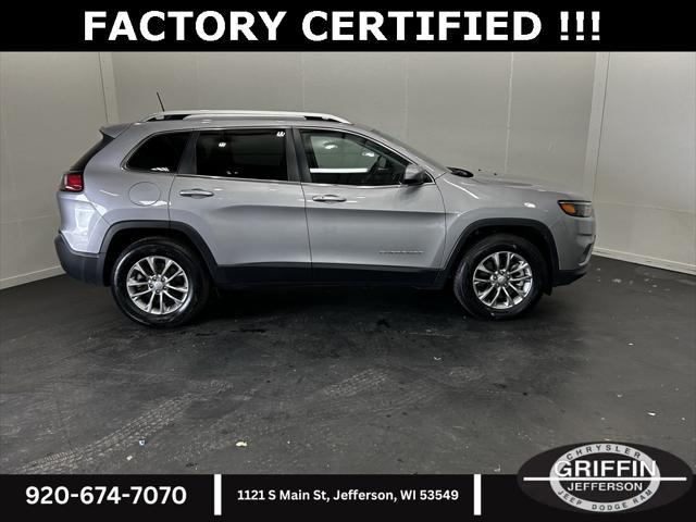 used 2021 Jeep Cherokee car, priced at $24,663