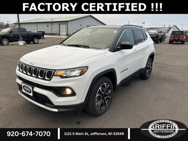 used 2023 Jeep Compass car, priced at $30,998