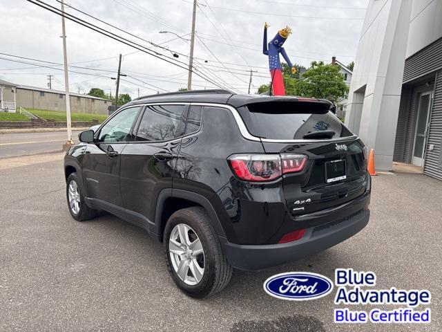 used 2022 Jeep Compass car, priced at $22,543