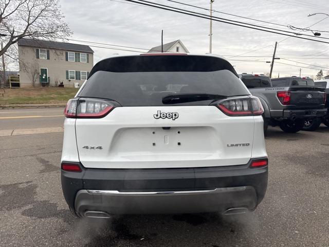 used 2021 Jeep Cherokee car, priced at $25,965