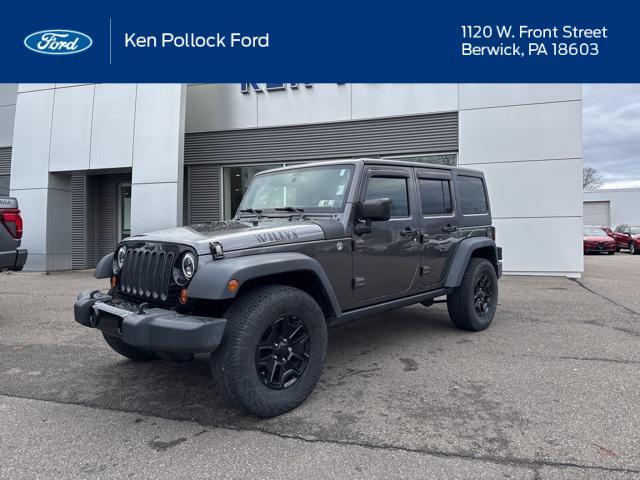 used 2014 Jeep Wrangler Unlimited car, priced at $18,815