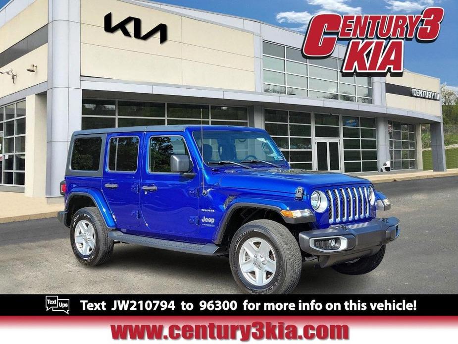 used 2018 Jeep Wrangler Unlimited car, priced at $29,999