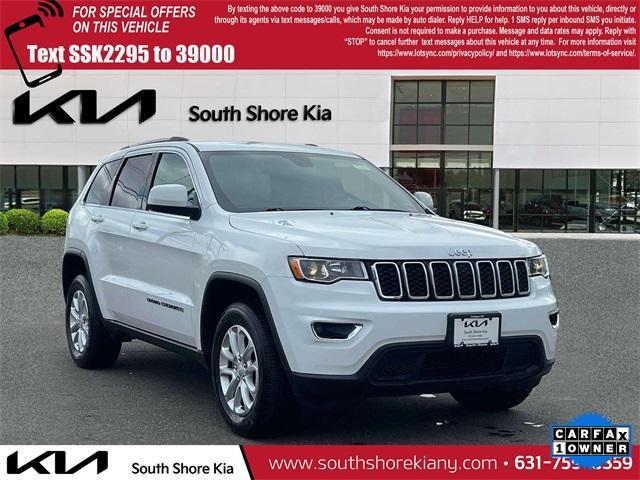 used 2021 Jeep Grand Cherokee car, priced at $21,988