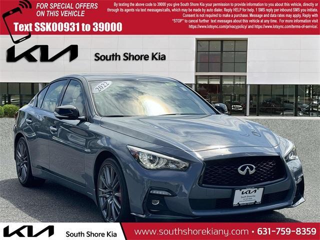 used 2022 INFINITI Q50 car, priced at $37,844