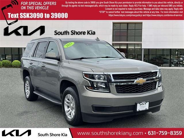 used 2017 Chevrolet Tahoe car, priced at $30,588