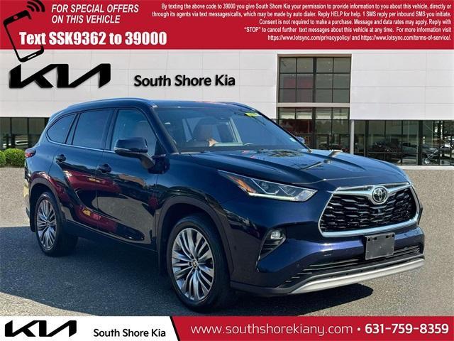 used 2021 Toyota Highlander car, priced at $37,232