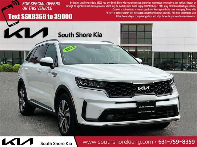 used 2023 Kia Sorento Hybrid car, priced at $32,899