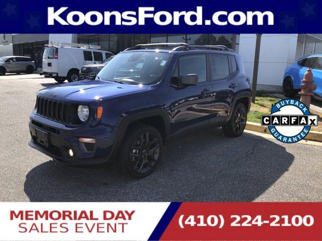 used 2021 Jeep Renegade car, priced at $18,997