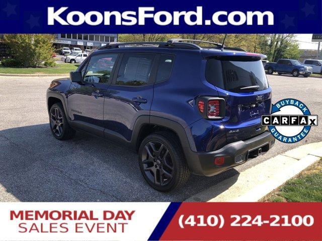 used 2021 Jeep Renegade car, priced at $18,595