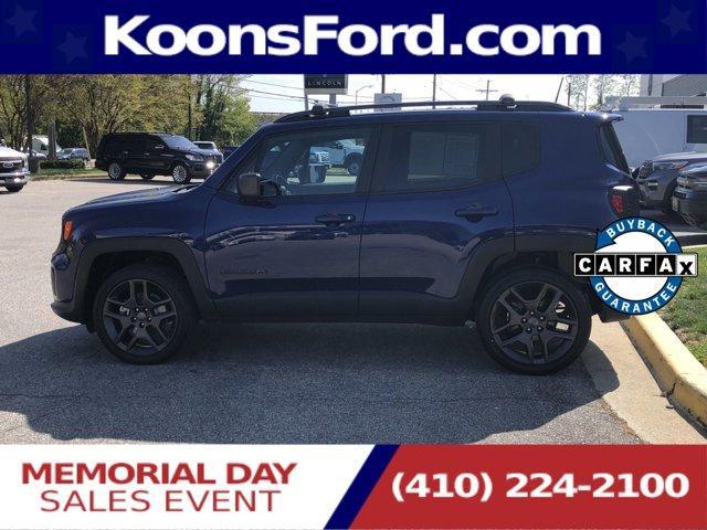 used 2021 Jeep Renegade car, priced at $17,995