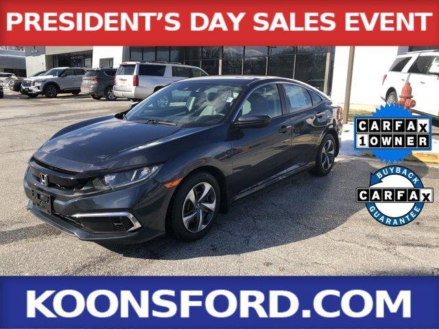 used 2020 Honda Civic car, priced at $17,795