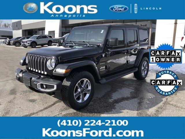 used 2022 Jeep Wrangler Unlimited car, priced at $33,795