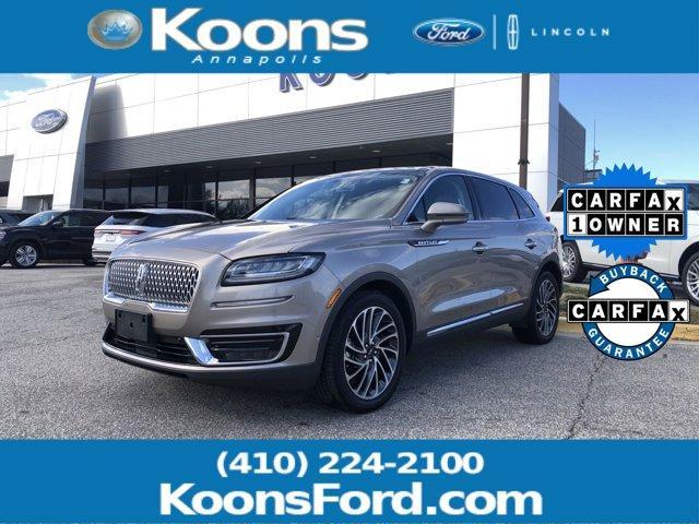 used 2020 Lincoln Nautilus car, priced at $27,995