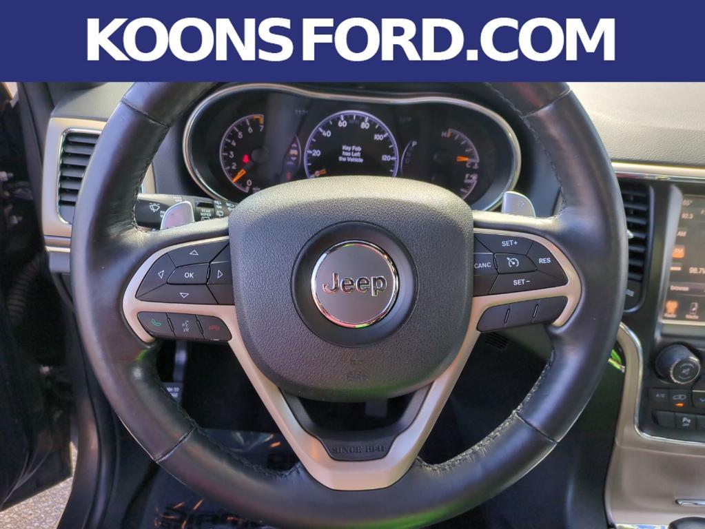 used 2016 Jeep Grand Cherokee car, priced at $14,795
