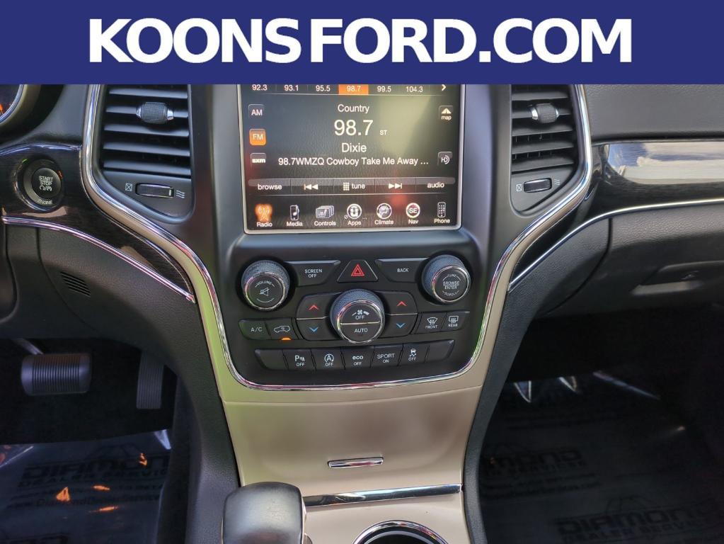 used 2016 Jeep Grand Cherokee car, priced at $14,795