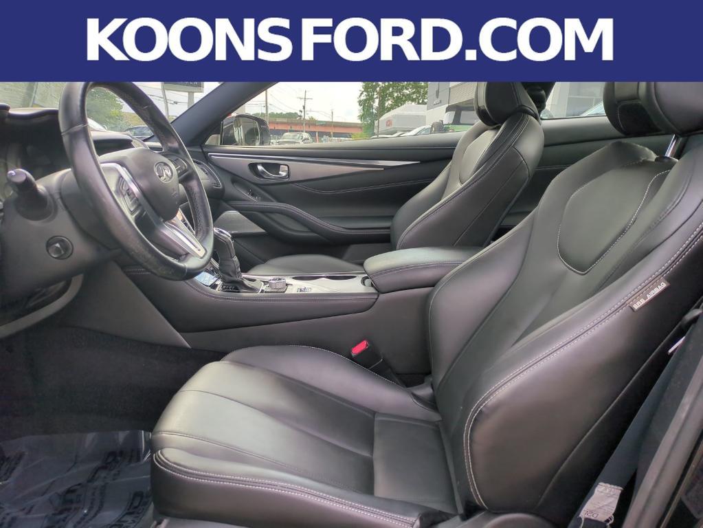 used 2017 INFINITI Q60 car, priced at $22,297