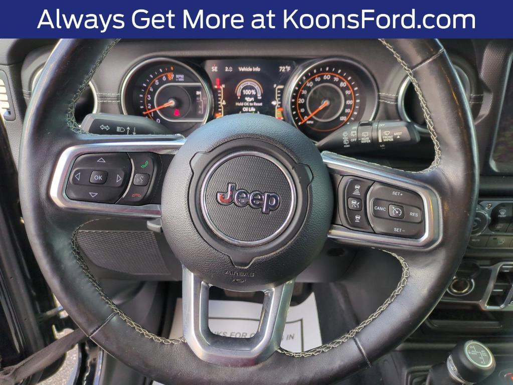 used 2019 Jeep Wrangler Unlimited car, priced at $31,795