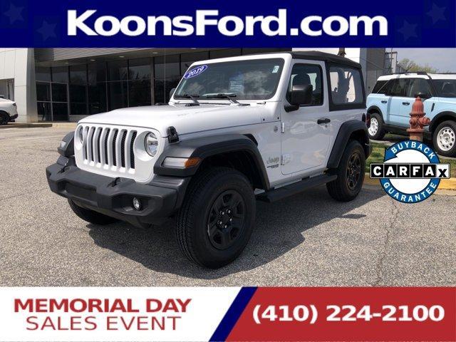 used 2019 Jeep Wrangler car, priced at $24,495