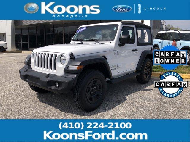 used 2019 Jeep Wrangler car, priced at $24,997