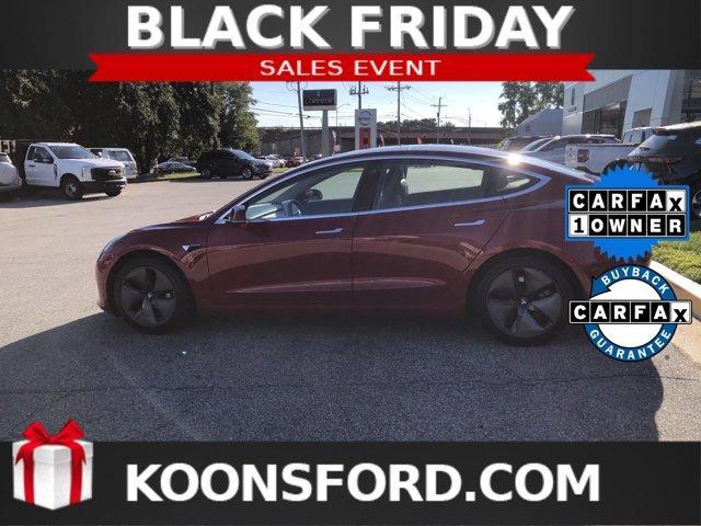 used 2018 Tesla Model 3 car, priced at $22,595