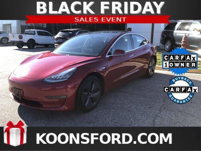 used 2018 Tesla Model 3 car, priced at $22,595