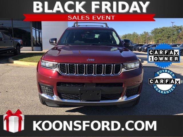 used 2021 Jeep Grand Cherokee L car, priced at $30,995