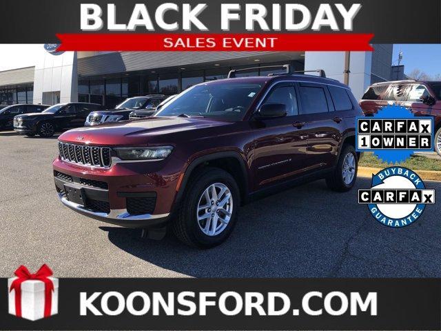 used 2021 Jeep Grand Cherokee L car, priced at $30,995