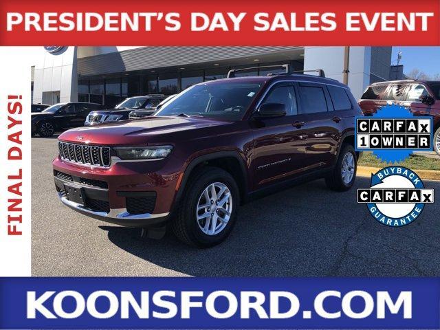 used 2021 Jeep Grand Cherokee L car, priced at $27,795