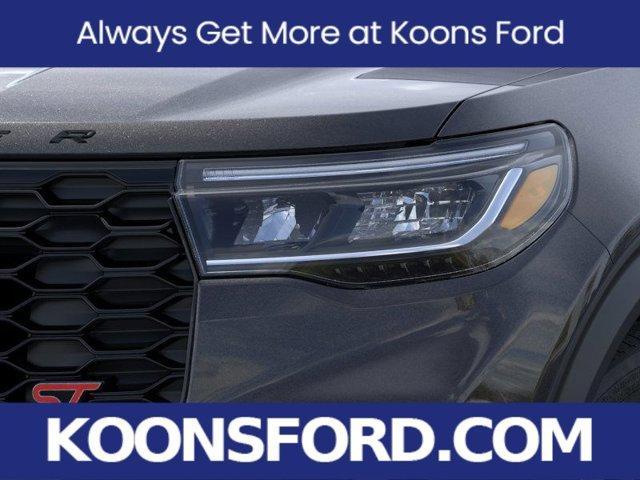 new 2025 Ford Explorer car, priced at $55,107