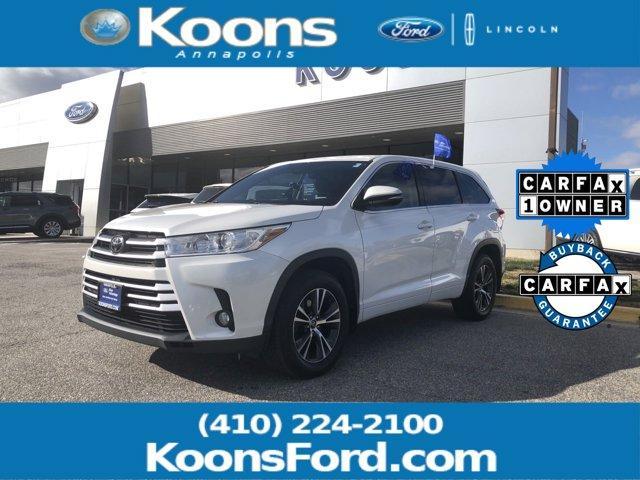 used 2018 Toyota Highlander car, priced at $21,595