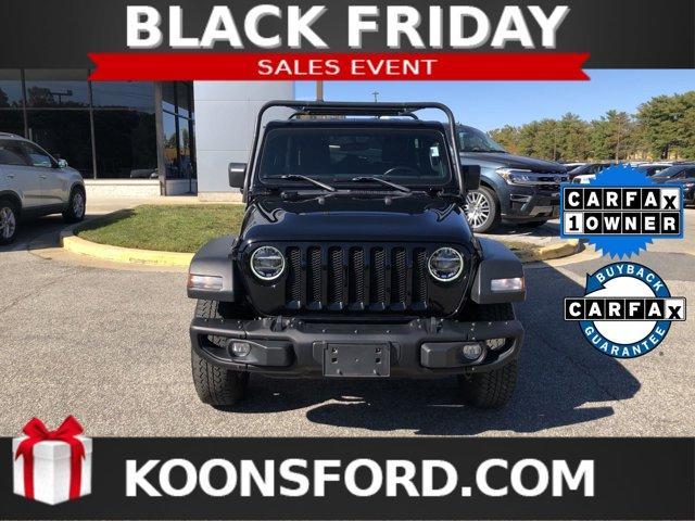 used 2021 Jeep Wrangler Unlimited car, priced at $31,995