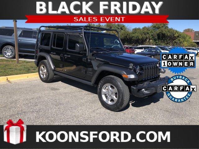 used 2021 Jeep Wrangler Unlimited car, priced at $31,995