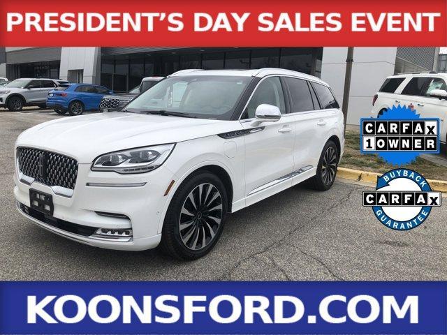 used 2022 Lincoln Aviator car, priced at $47,995